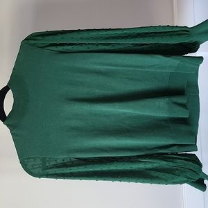 Green blouse, Small